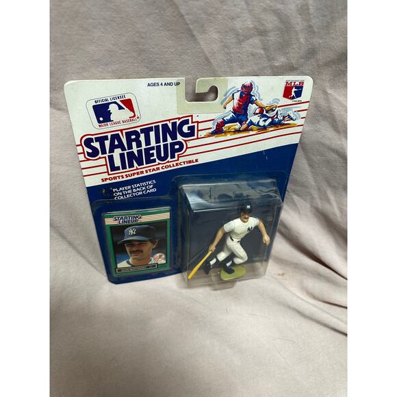 1989 Starting Line Up Don Mattingly Figure New in Package - Picture 1 of 2